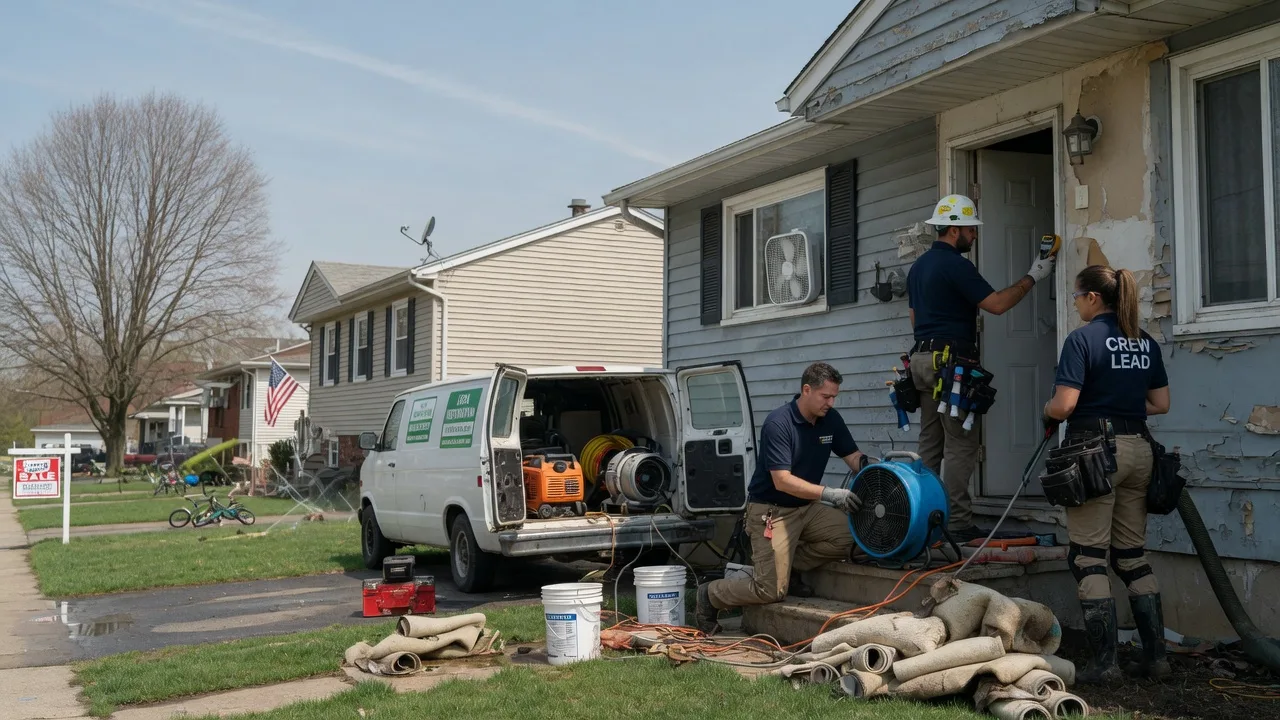 Flood Cleanup in Woodsfield, OH near me